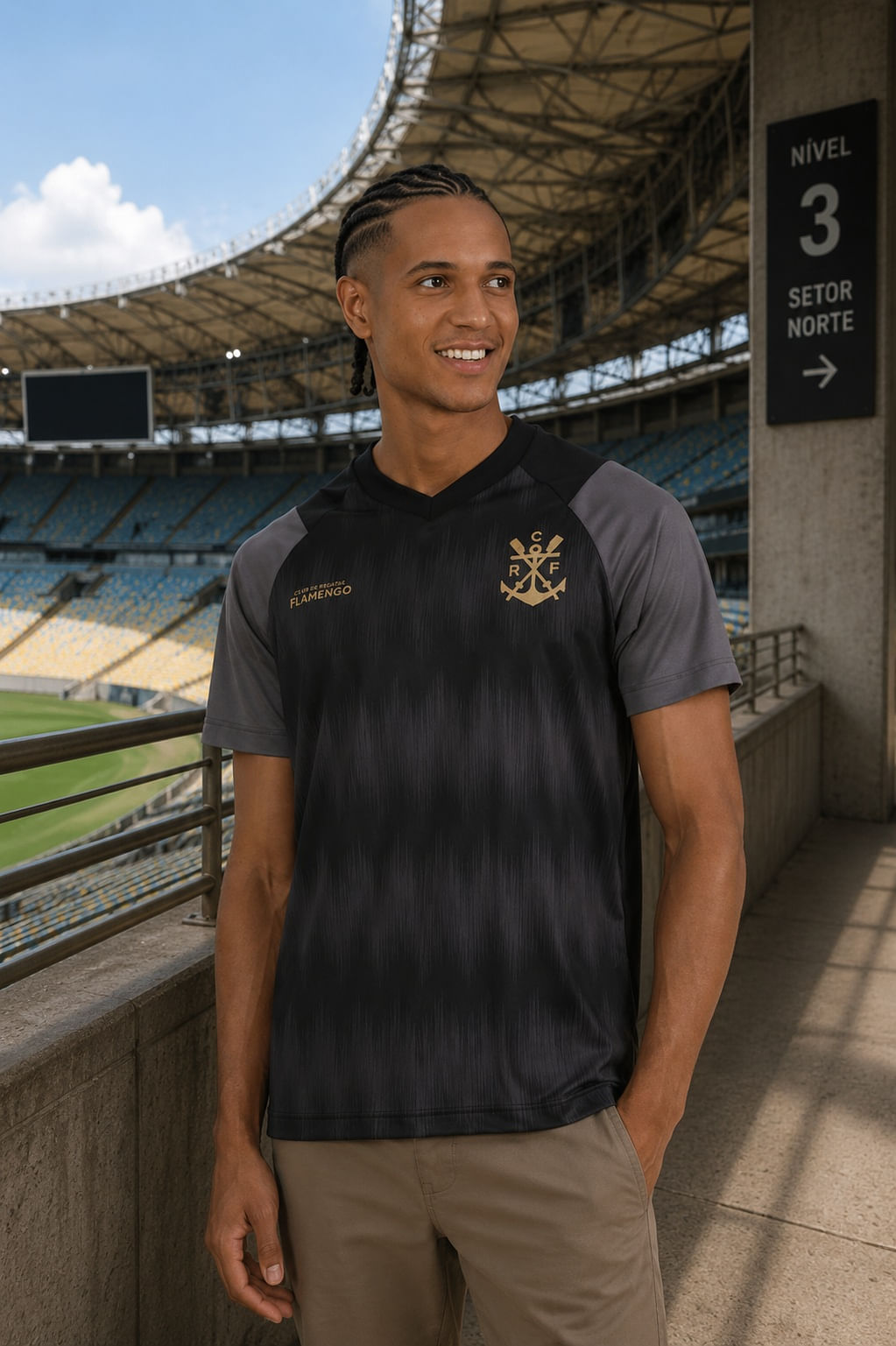 camisa fla preta aaa